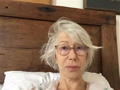 Helen Mirren 74 Looks Incredible In Makeup Free Selfie From Isolation