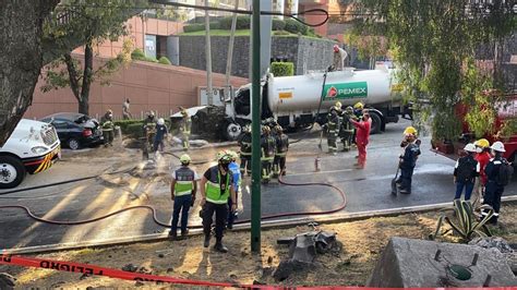 Desalojan A 600 Personas Tras Choque De Pipa De Pemex En La Zona