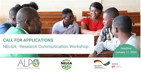 Call For Applications Nelga Research Communication Workshop 2024