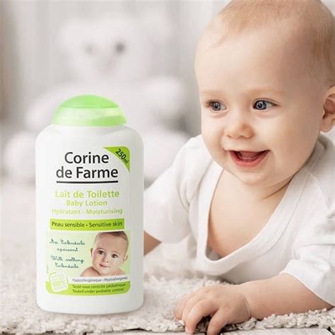 Lotion Dưỡng ẩm Dành Cho Mọi Loại Da Corine De Farme Baby Lotion 250ml