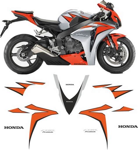 Zen Graphics Honda Cbr Rr Fireblade Replacement Decals