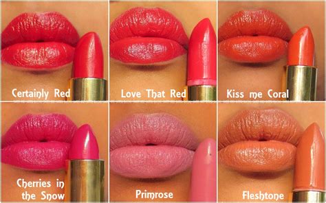 Revlon Super Lustrous Creme Lipstick Swatch Love That Red