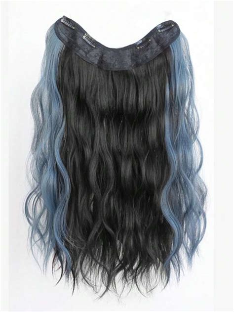 Clip In Long Curly Synthetic Hair Extension Shein Usa