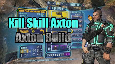 Borderlands 2 Kill Skill Axton Revisited Build Showcase W