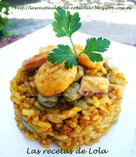 Las Recetas De Lola Arroz Con Habitas Y Langostinos