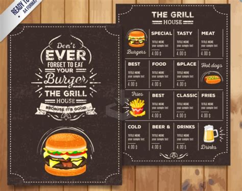 35 Best Restaurant Menu Psd Templates And Mockups 2025 Colorlib