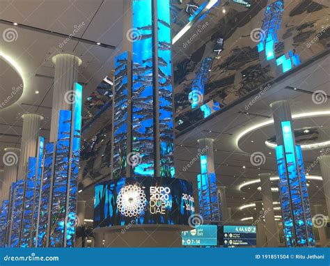 Dubai International Airport in the UAE Editorial Stock Image - Image of ...