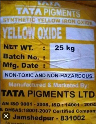 Tata T Pigment Yellow Iron Oxide Kg Grade Technical At Rs