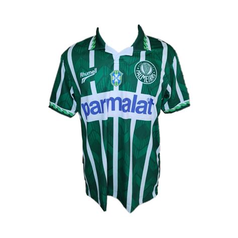 CAMISA RETRÔ PALMEIRAS 1996 PARMALAT FUT RETRO