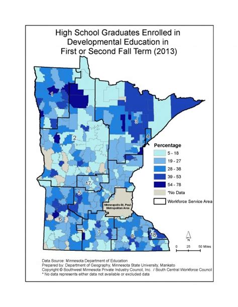 Greater Mn School District Maps South Central Workforce Council