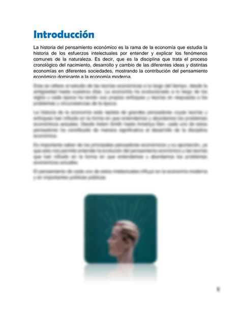 Solution Principales Pensadores Econ Micos Y Su Aportaci N Studypool