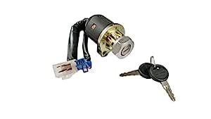 Deutsche Ignition Lock For Bajaj 3W 205 4 2 Wires Key Switch Lock 4