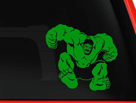 Hulk Decal Vinyl Sticker The Incredible Hulk Avengers Superhero Comic