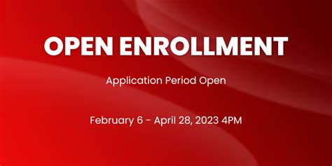 Open Enrollment Application Period Open Union Grove Union High School