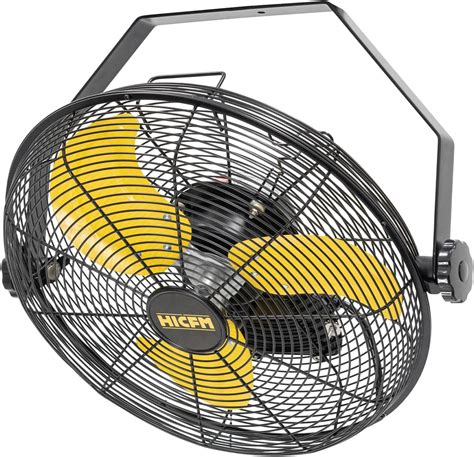 Hicfm Cfm Inch Outdoor High Velocity Wall Mounted Fan With Ip