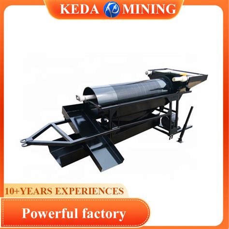 Keda 30 50tph Widely Used Gold Wash Plant Portable Gold Trommel For