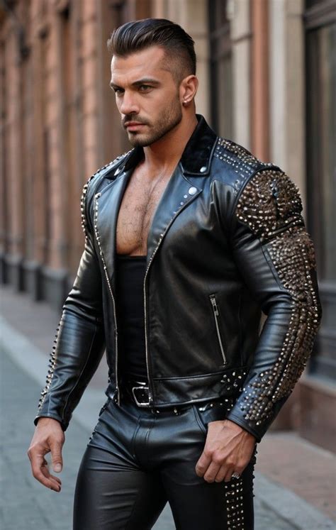 Pinterest In 2024 Leather Jeans Men Leather Fashion Men Leather