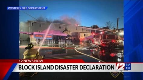 McKee Declares Disaster On Block Island After Harborside Inn Fire