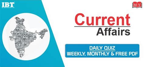 Current Affairs 2020 Daily Weekly Monthy Quiz Free Pdf Current