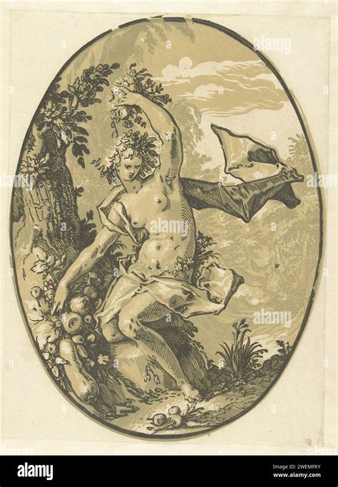 Proserpina, Hendrick Goltzius, 1588 - 1590 print The goddess Proserpina ...