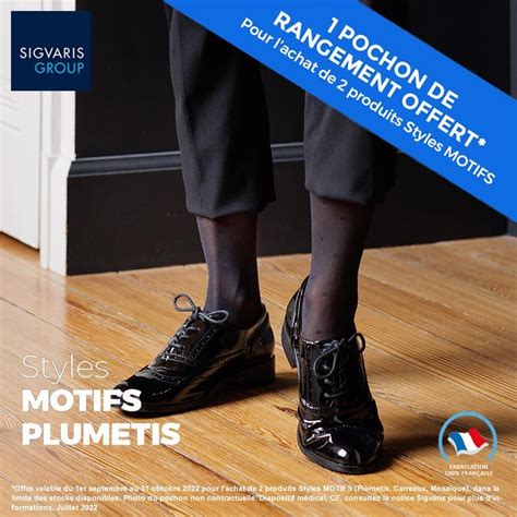 Chaussettes De Contention Styles Motifs Plumetis Classe Sigvaris