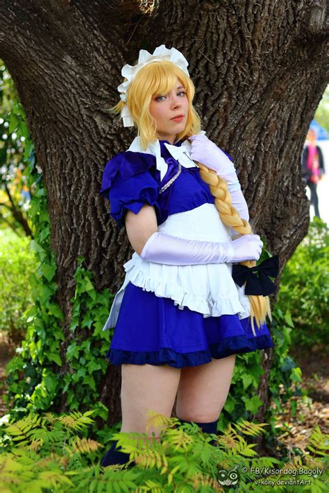 Fate Grand Order Maid Jeanne Darc 11 By V Kony On Deviantart