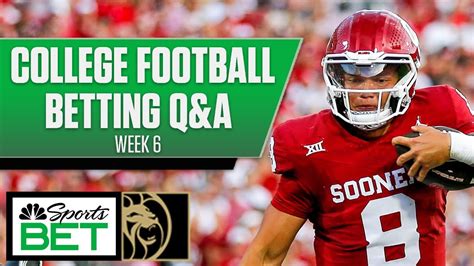 College Football Betting Preview Qanda Oklahoma Texas Nd Louisville And