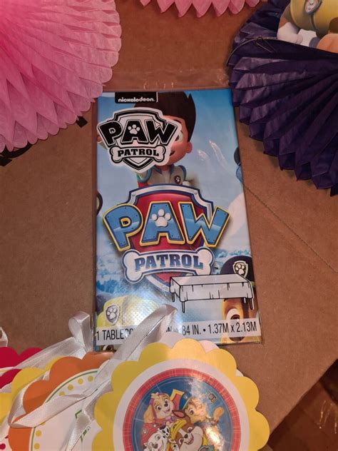 Paw Patrol Skye Everest Chase Birthday Party Supplies Centerpieces