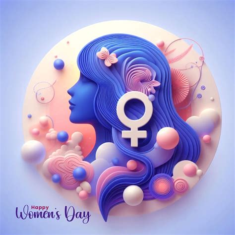 Premium Psd International Womens Day Womens Background Ai Generative