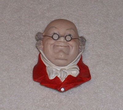 Bossons Chalkware Head Mr Pickwick Excellent Antique Price