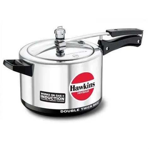 Stainless Steel Induction Compatible Hawkins Hevibase Pressure Cooker