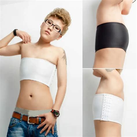 Casual Strapless Chest Breast Binder Trans Lesbian Tomboy Cosplay