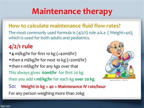 Iv fluid therapy (types, indications, doses calculation)