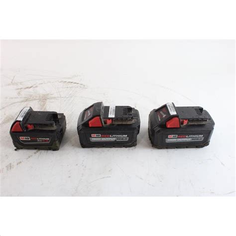 Milwaukee M18 Batteries, 2+ Pieces | Property Room