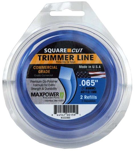 Max Power Precision Parts 332065 Square One Trimmer Line 065 Inch At