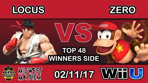 Ggc Midwest Mayhem Ubcea Locus Ryu Vs Tsm Zero Diddy Kong