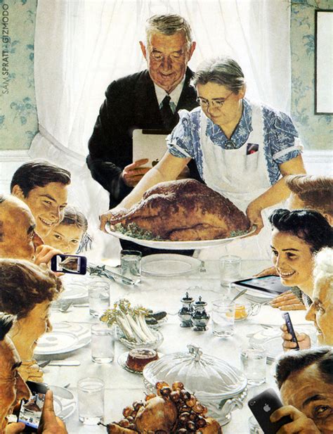 Norman Rockwell Thanksgiving Wallpaper - WallpaperSafari