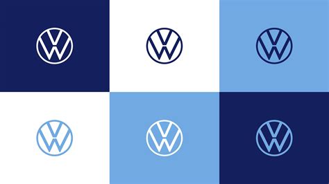 Volkswagen Unveils New Brand Design And Logo Volkswagen Group France