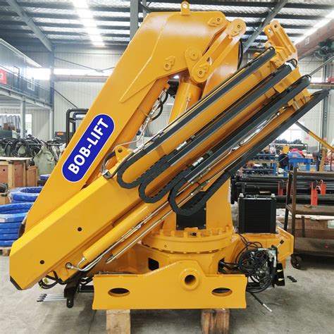 Ton Knuckle Boom Truck Mounted Crane Bob Lift