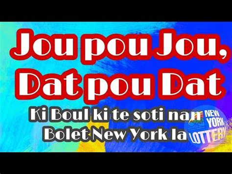 Jou Pou Jou Dat Pou Dat Ki Boul Ki Te Soti Yon Jiy Nan Bolet New