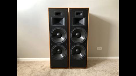 Klipsch Klf Legend Series Tower Home Floor Standing Speakers Youtube