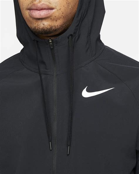 Nike Pro Dri FIT Flex Vent Max treningsjakke med hette og hel glidelås