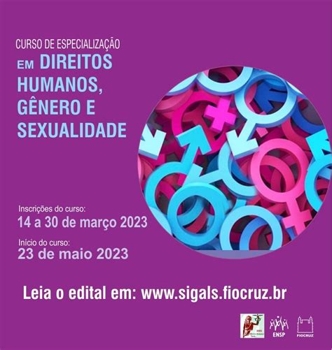 Especialização Em Direitos Humanos Gênero E Sexualidade Está Com