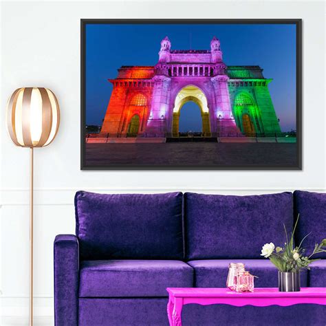 Gateway Of India At Night Wall Art | Photography