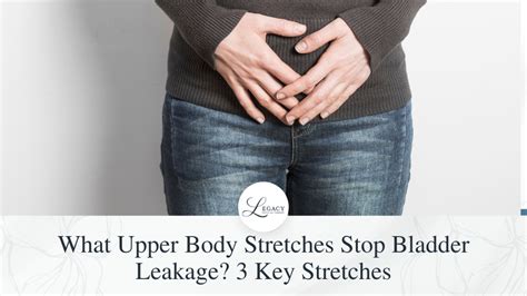 Stretch Muscle To Stop Bladder Leakage Quick Relief Tips I M Health Fit