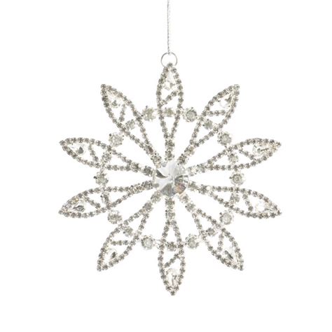 Park Hill Collection Rhinestone Snowflake Ornament Wayfair