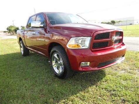 Find used 2012 DODGE RAM 1500 HEMI 5.7L CREW CAB CLEAN NO RESERVE in Fort Lauderdale, Florida ...