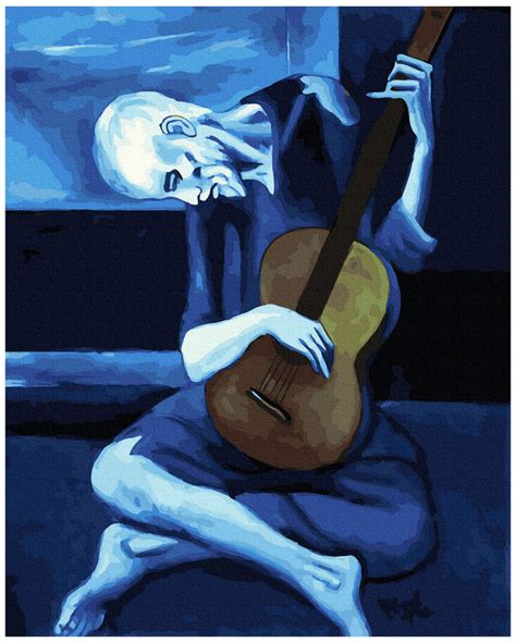 Numermoalowanie Classic X Stary Gitarzysta Pablo Picasso