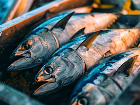 tuna fish   metal container stock image image  generated animal