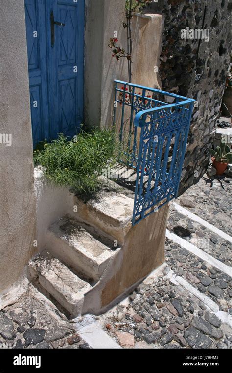 Stairs House Building Greece Water Mediterranean Salt Water Sea Ocean